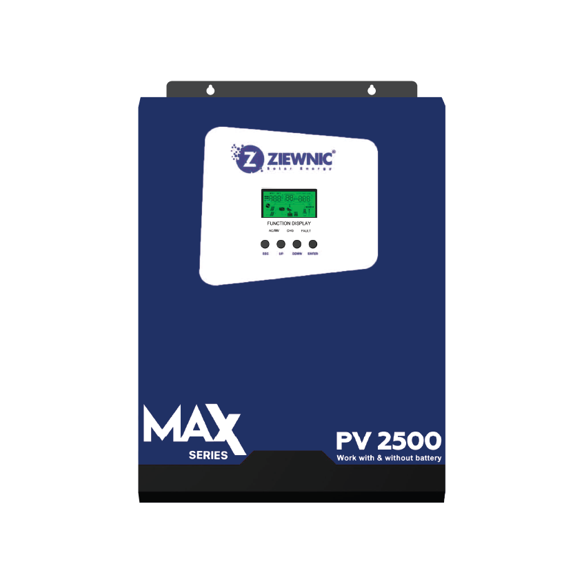 Max Series - SOLAR HYBRID INVERTER - MAX - PV 2500 (1.7 KVA)